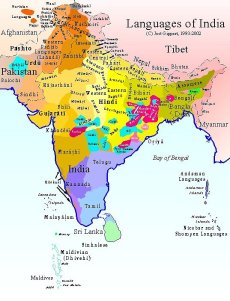 indian-languages-map Languages in Indian subcontinent