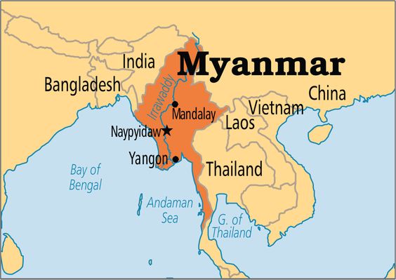 mandalay in Myanmar